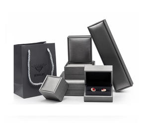 גבוה תכשיטים פו עור טבעת עגיל צמיד עגיל יוקרה מותאם אישית - Product Image 3