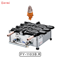 Mini machine à gaufres électriques pour usage domestique et extérieur, machine à gaufres Tayaki