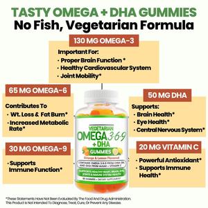 Vitamin Trước Sinh Với Dha Và Axit <span class=keywords><strong>Folic</strong></span> Omega 3 6 9 Gummies Cho Người Lớn Giá Xuất Xưởng Trẻ Em Hỗ Trợ Chức Năng Miễn Dịch - Product Image 2