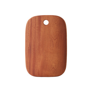 Tabla de cortar de madera maciza rectangular 25x18x2cm 30x20x2cm 40x25x2cm con asa para uso en la cocina - Product Image 5