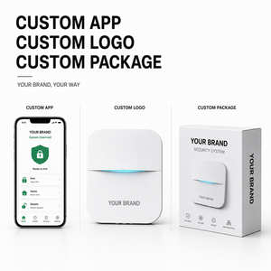 Système d'alarme de sécurité sans fil ODM 4G WiFi, panneau d'alarme intelligent, contrôle par application, compatible CMS, alternative à <span class=keywords><strong>Ajax</strong></span> - Product Image 2