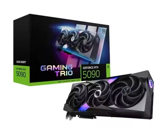 FOR MSI GeForce RTX 5090 GAMING TRIO OC 32GB Video Card Gaming GPU New Graphic