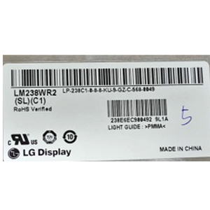 แผงจอ LCD รุ่น LM238WR2-SLC1 แบบดั้งเดิมขั้นสูง ขนาด 23.8 นิ้ว ความละเอียด 3840*2160 จอแสดงผล TFT LCD - Product Image 1