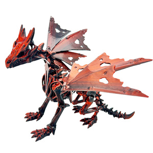 Dragón Articulado Impreso en 3D, Juguete Flexible de Halloween con Articulaciones Móviles, Decoración de Escritorio, Coleccionable para el Hogar, Regalo Espeluznante para Mayores de 7 Años - Product Image 3