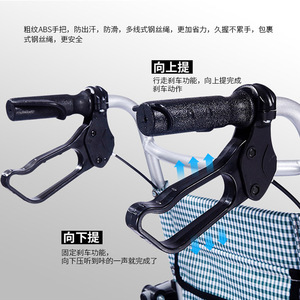 Kaiyang KY9001L Foldable Lightweight Travel Wheelchair <b>Small</b> <b>Wheels</b> Portable For Seniors Children Elderly Airplane Accessible - Product Image 2