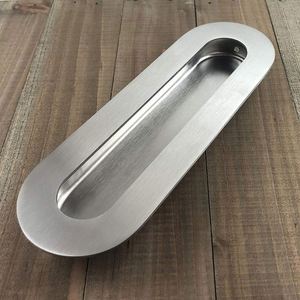 WEKIS Modern Brush Silver Stainless Steel Recessed Door Window <b>Handle</b> for Kitchen Villa Workshop Bedroom Use Easy Installation - Product Image 5