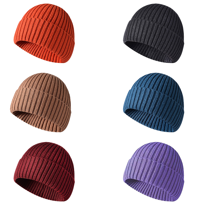 Wholesale Custom Knitted Hats Plain Blank