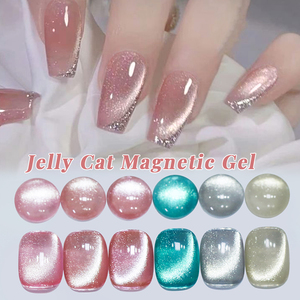 UR SUGAR 15ml Sheer Nude Nouveau Gel Effet Œil de Chat 2026 OEM Usine Paillettes Scintillantes Gel UV Magnétique Effet Gelée <span class=keywords><strong>Vernis</strong></span> à Ongles Nail Art - Product Image 3