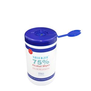 Cubo personalizado de fábrica original de toallitas húmedas desinfectantes <span class=keywords><strong>con</strong></span> <span class=keywords><strong>alcohol</strong></span> - Product Image 2