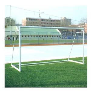 एलडीके खेल उपकरण गर्म बिक्री उच्च ग्रेड स्टील फुटबॉल उपकरण प्रशिक्षण लक्ष्य 8' x 24' फुटबॉल मैदान के लिए सॉकर लक्ष्य