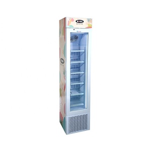 Meisda SD105B Commercial <strong>Slim</strong> Upright <strong>Freezer</strong> with Single Glass Door - Product Image 4