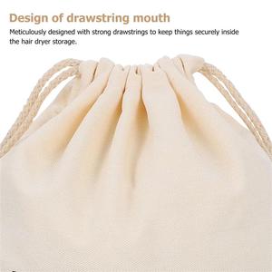 <strong>Hair</strong> <strong>Dryer</strong> Travel <strong>Bag</strong> Storage Cotton <strong>Hair</strong> <strong>Dryer</strong> Dust <strong>Bags</strong> with Custom Logo - Product Image 6