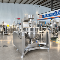 Broyeur industriel de pâte de poisson RAIKAI avec système de refroidissement à double enveloppe pour la transformation du surimi