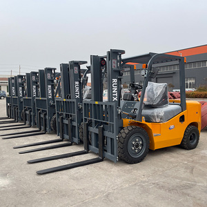 New 5 Ton Diesel-Powered <b>Forklift</b> With Japanese Engine for Farm Use - Product Image 1
