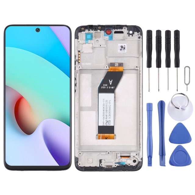 Original LCD Screen for Xiaomi Redmi 10 21061119AG Digitizer Full Assembly With Frame Replacement Screen for Redmi 10