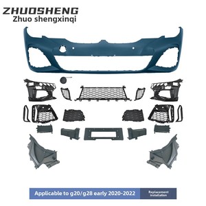 Kit de Carrocería MT para Serie 3 Pre-Facelift 2020-2022, Nuevo y Usado, Ensamblaje de Parachoques Delantero y Trasero Grande G20 G28 ZS-2020-2022 G20 G28 Nuevo Ca - Product Image 2