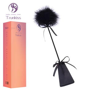 Pluma Flirt Stick Mujer Adulto SM Producto sexual Foreplay Teasing Estimulación Área sensible privada Felpa Nalgadas Pulpa - Product Image 1