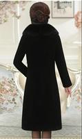 Manteaux d'Hiver 2025 pour Femmes, Manteau en Fourrure de Haute Qualité Longueur Midi, Trench-Coat Femme Épais et Chaud Oversize