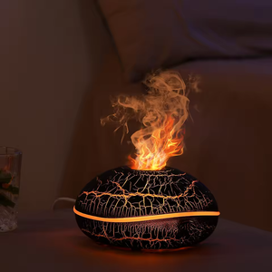 Diffuseur d'huile essentielle effet flamme avec lumière LED sûre pour la décoration - Product Image 2