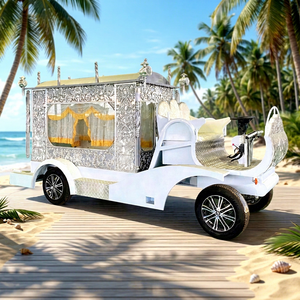 2026 Carrosse funéraire électrique de haute qualité, type chariot, pour cercueil, personnalisé, avec fonction de chariot tiré par chevaux - Product Image 1