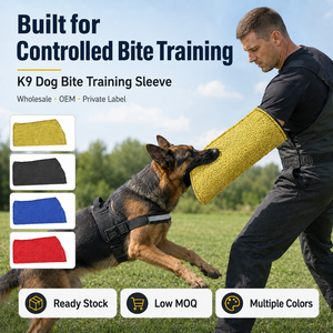 Manga de entrenamiento para perros OEM, profesional, resistente a mordidas y desgarros, de lino francés, para <span class=keywords><strong>Pastor</strong></span> Alemán - Product Image 1