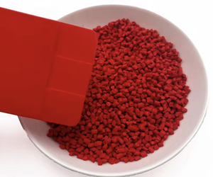Masterbatch de Color Rojo Brillante para Plástico PE PS PVC PC PLA PET PETG <span class=keywords><strong>PP</strong></span> ABS TPU <span class=keywords><strong>TPE</strong></span> - Product Image 1
