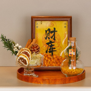 Conjunto de la Fortuna de Estilo Chino Creativo con Árbol del Dinero y Lingote de Canela para Decoración del Hogar, Sala de Estar, Regalo de Feng Shui - Product Image 4