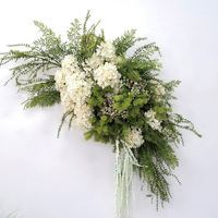 Kunden spezifische Wald künstliche grüne Pflanze Dekoration Kt Board Hintergrund Store front Hintergrund Layout künstliche Blumen