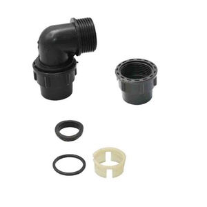 ตัวแยกน้ำแบบ L-Type สำหรับเชื่อมต่อท่อ PVC PE ตัวเชื่อมต่อวาล์วท่อสำหรับสวนและการเกษตร อุปกรณ์ข้อต่อท่อน้ำ วาล์วเชื่อมต่อท่อ PE - Product Image 1