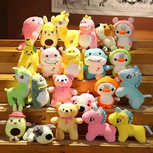 Promoción de Juguetes de Peluche Surtidos al Azar, Muñecos de Peluche de Tela de Algodón, Llaveros, Animales de Peluche Baratos al Azar - Product Image 3