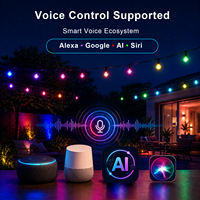 Controlador de Luces LED Programable, Sistema de Control Inteligente para el Hogar, RGB, Nube, Wifi, Sincronización con Música, 4 Salidas