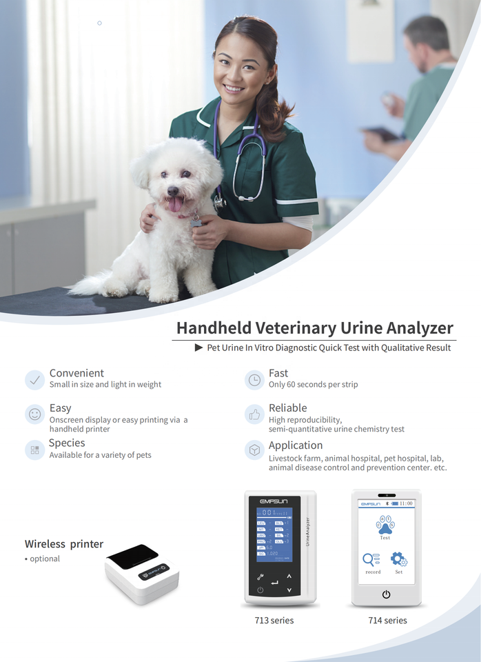 Photo inspiration: Gallery Detail: Usmilepet Handheld Veterinary Urine Analyzer Urine Protein Creatinine Detector With