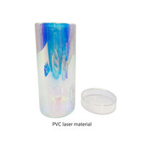 Boîtes d'emballage en plastique transparent d'acéate imprimé avec LOGO personnalisé cylindre en matériau laser tube rond pour la manipulation de l'estampage de bonbons