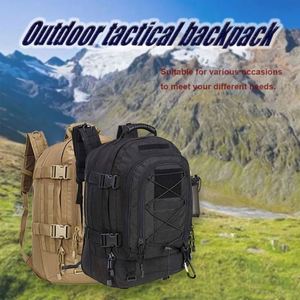 Muestra gratuita de mochila táctica MOLLE para exteriores, multifuncional, de 35L, impermeable, expandible, para viajes, camping y caza. - Product Image 6