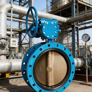 Valvola a farfalla idraulica marina a doppio eccentrico con stelo di prolunga da 30 pollici DN3000 - Product Image 2