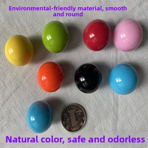 ลูกบอลพลาสติก ABS สีสันสดใส ขนาด 25 มม. ราคาประหยัด สำหรับเล่นเกมนับจำนวน ขนาด 2.5 ซม. สีแดง เหลือง น้ำเงิน เขียว ส้ม ชมพู ดำ ขาว - Product Image 2