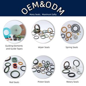 工場供給 高品質 GSI/GSR/BSK グライドリング PTFE ロッドシール 油圧シリンダーシール用 - Product Image 5