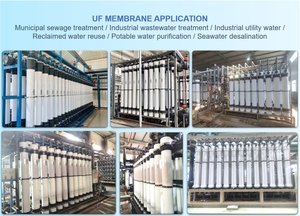 Módulo de membrana de ultrafiltración presurizada para reutilización de aguas residuales industriales, pretratamiento de RO y purificación de agua potable - Product Image 6