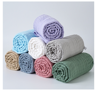 6 Layers Infancie 100% Cotton Muslin Hooded Baby Towels 90x90cm Soft Breathable Lightweight Quick-Dry Skin-Friendly