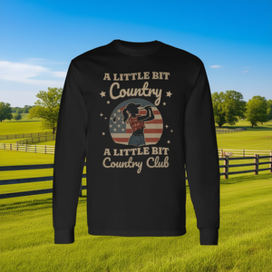 T-shirt à manches longues A Little Bit Country Country Club - Product Image 3