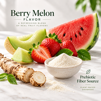 Anneaux de Gommes de Fibres Prébiotiques, Complément Alimentaire de Fibres, Saveur Baies et Melon, Nutrition Adulte, Fournisseur en Gros OEM ODM Marque Privée