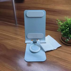 Soporte de Teléfono Metálico Plegable con Altura Ajustable y Logotipo Personalizado, Rotación de 360 Grados °   Soporte Giratorio con Base Antideslizante para Múltiples Dispositivos - Product Image 5