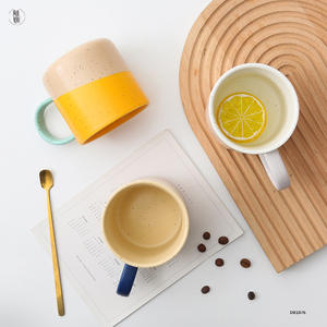 Tasses en céramique Fengxi 301-400ml, design bicolore mat, pour café, cadeau, vente en gros DB1876 - Product Image 2