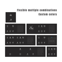 Système RCU sans fil LEGION 433 MHz pour hôtels – Unité de contrôle de chambre d'hôtesse avec activation sans carte ni alimentation pour projets de rénovation hôtelière