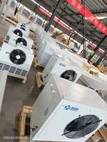 Climatiseur industriel à capacité de refroidissement et de chauffage de 4 à 12 kW, compresseur Hitachi, moteur haute température, sur pied