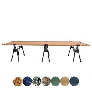 Nouvelle Arrivée Vente Chaude Lit de Camping Pliant Moderne en Alliage d'Aluminium 7075 Grand Format Charge 250kg pour Chambre et Hôtel - Product Image 1