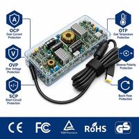 Adaptateur secteur AC mince à embout carré ignifuge 245W 20V 12.25A PD 3.0 pour ordinateur portable Legion Pro 7i 16IRX8H 16IRX9H Chargeur de jeu