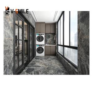 Dalles de marbre gris naturel de <span class=keywords><strong>Borland</strong></span> pour la décoration intérieure de mur et de plancher - Product Image 4