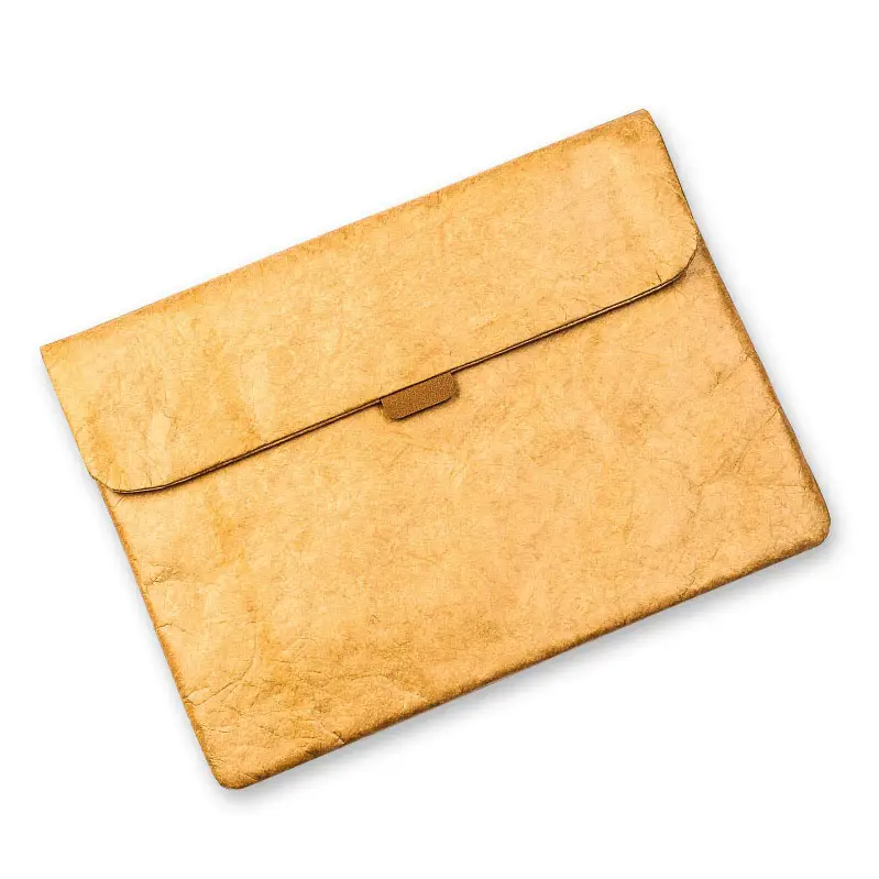 Impermeabile e resistente all'usura DuPont carta avvolta copertina stile portatile borsa per Laptop per regali aziendali