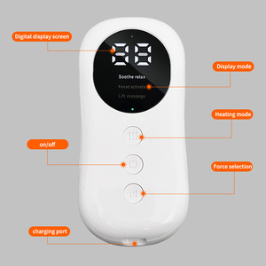 Masajeador Eléctrico Portátil de Pantorrillas con Presión de Aire e Intensidad Ajustable para Deportistas, Recuperación Deportiva y Reducción de la Hinchazón de las <span class=keywords><strong>Piernas</strong></span> - Product Image 3